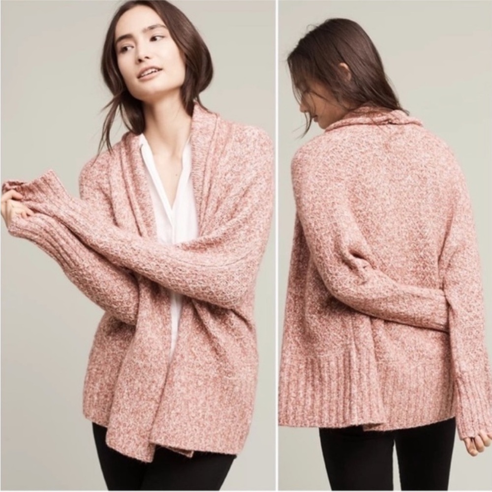 Angel of the North Vintage Oversized Knit Cardigan Sweater L